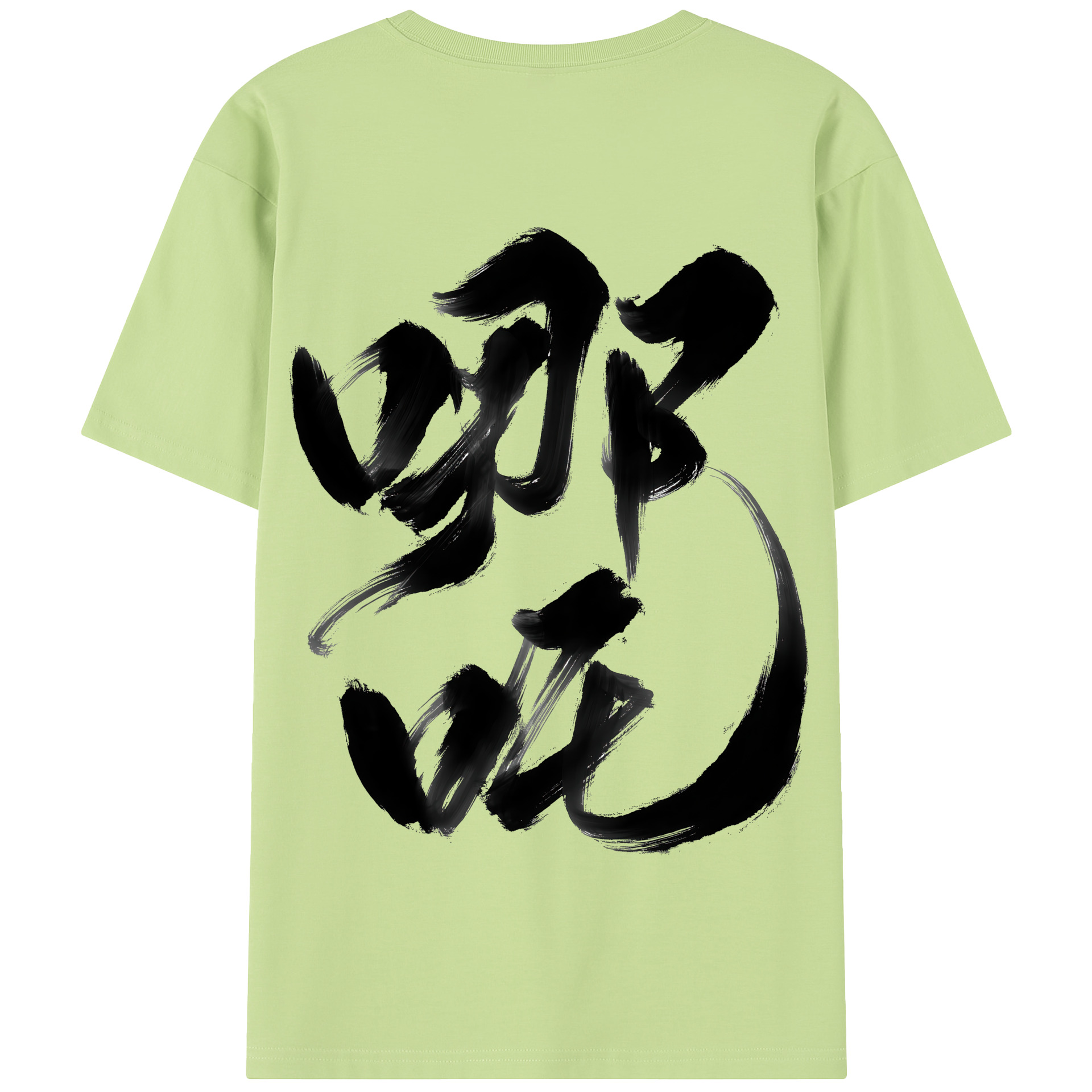 （画像用） Ne Zha 2 ナタ 魔童の大暴れ 綿100％半袖Tシャツ（背面プリント）